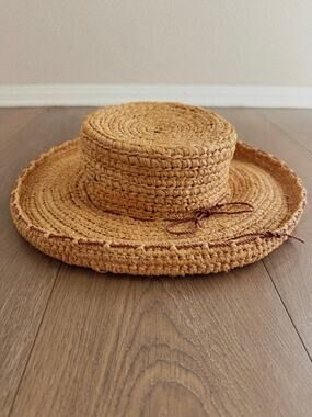 Helen Kaminski Natu Avalon Raffia Hand Made Provence Women's Sun Hat